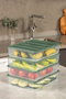 Hermia Set de Cajas de Almacenaje Verde de 4 Piezas